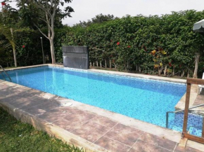 Agradable casa de campo con piscina.